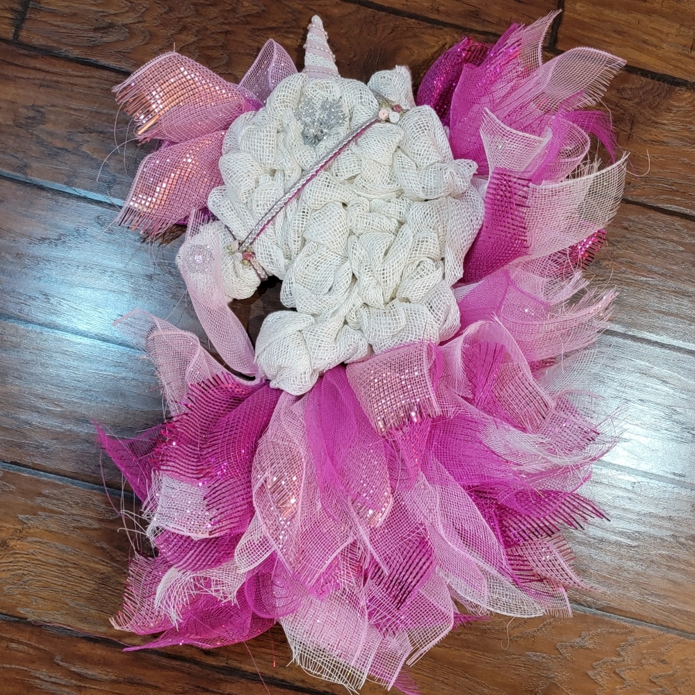 Unicorn wall hanging